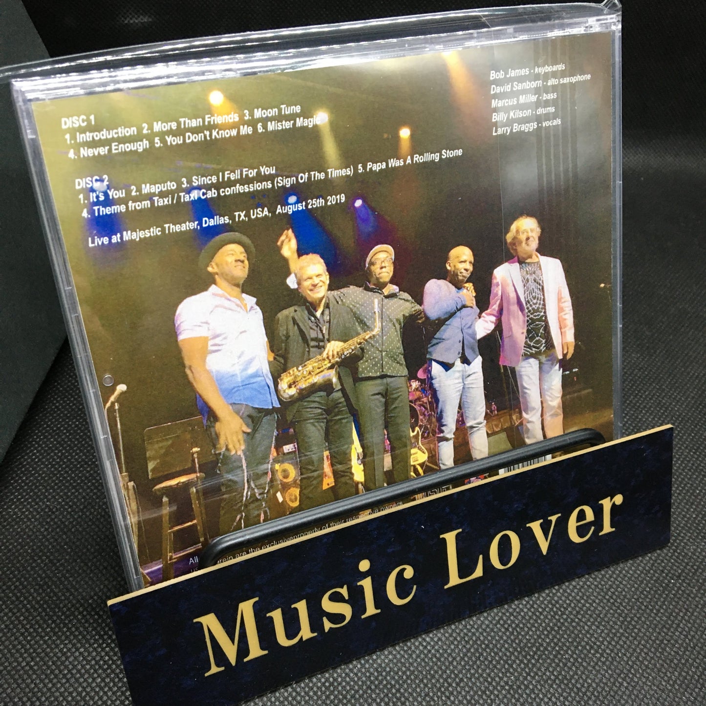 BOB JAMES, DAVID SANBORN, MARCUS MILLER DOUBLE VISION REVISITED / DALLAS 2019 (2CDR)