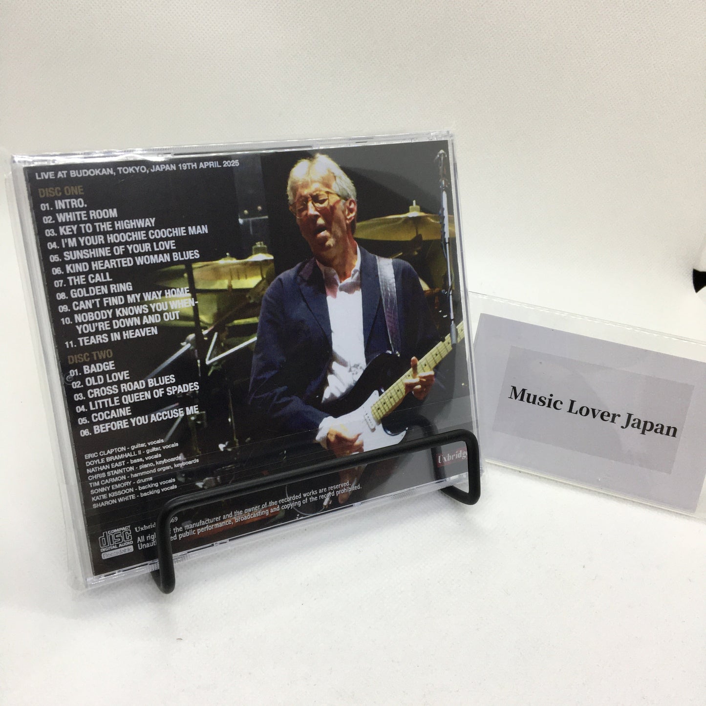 ERIC CLAPTON / BUDOKAN 2025 DÍA 4 (2CDR)
