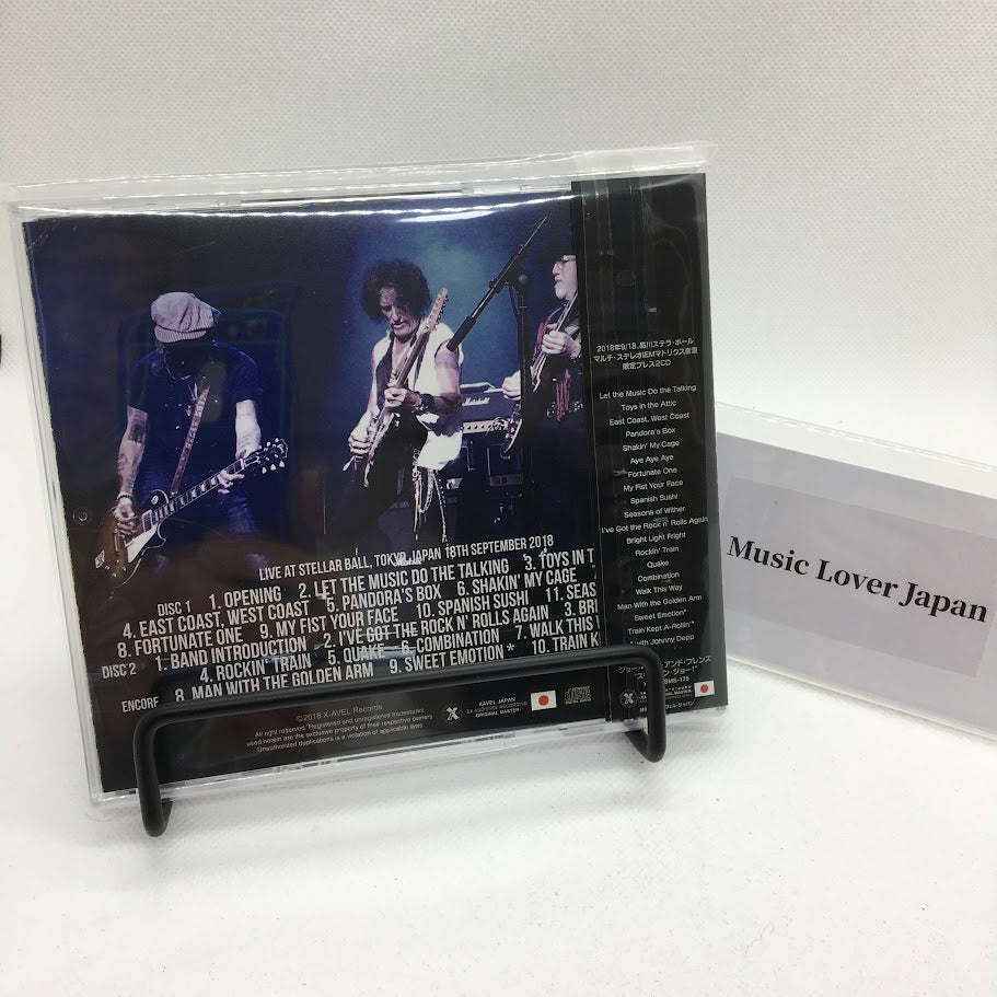 JOE PERRY and FRIENDS / SMOKIN' JOE! Live in Tokyo 2018 Definitive Master (2CD)