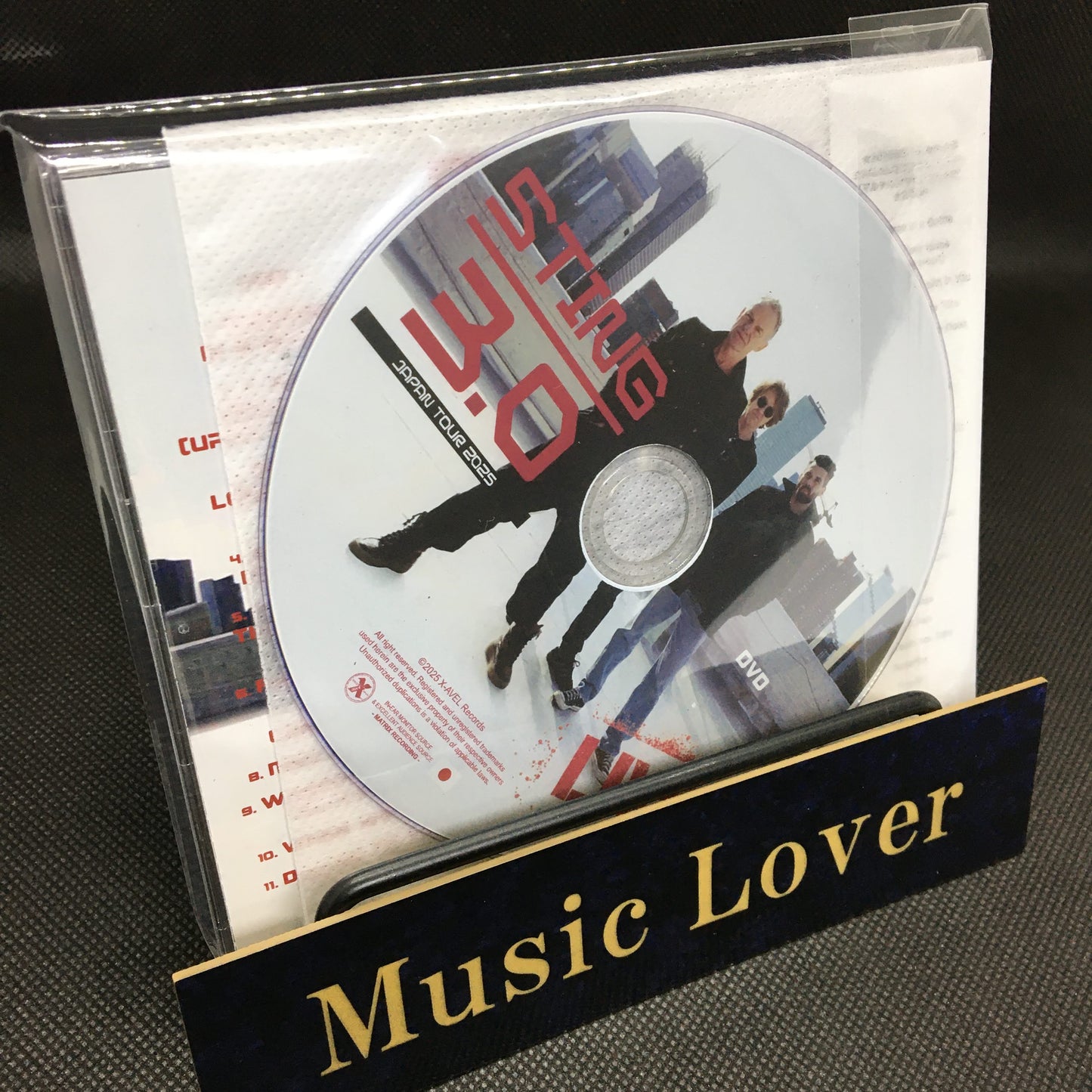 STING / LIVE! 2025 JAPAN TOUR (2CDR+1DVDR)