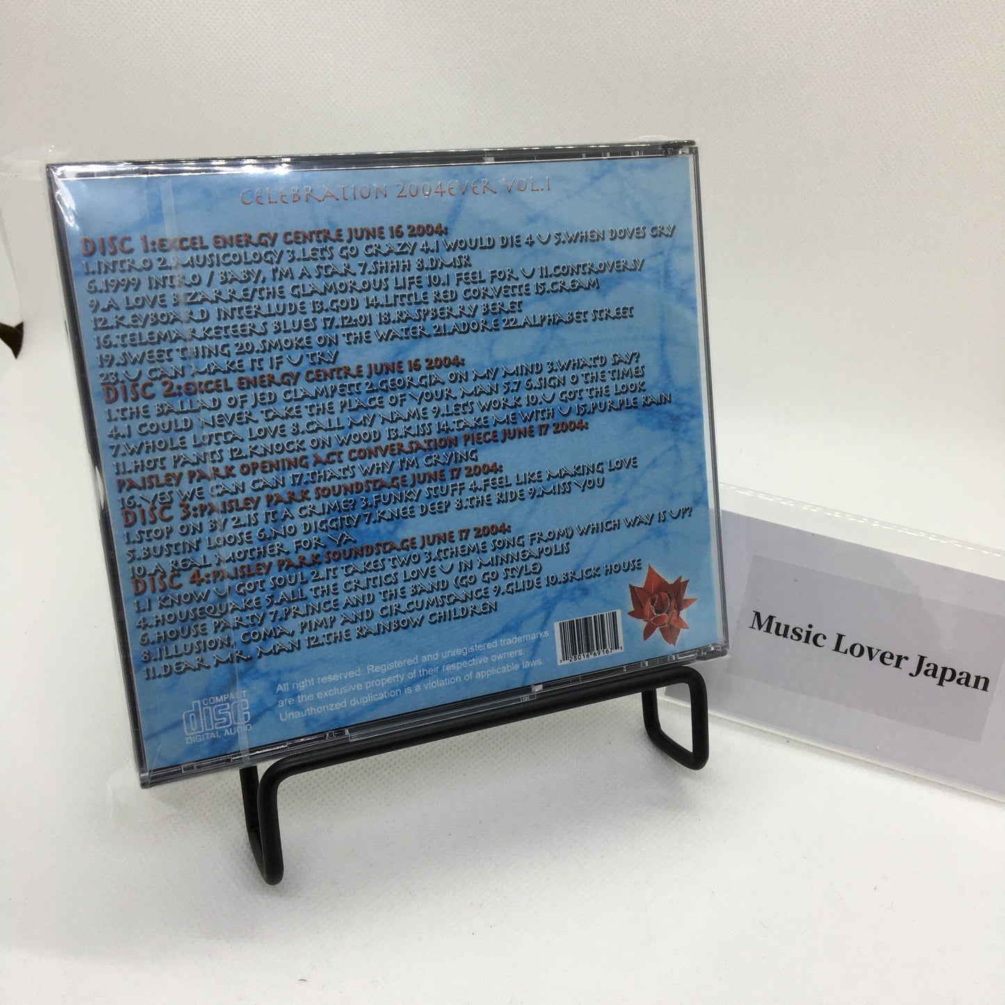 PRINCE / Musicología 2004ever (total 12 CDR)