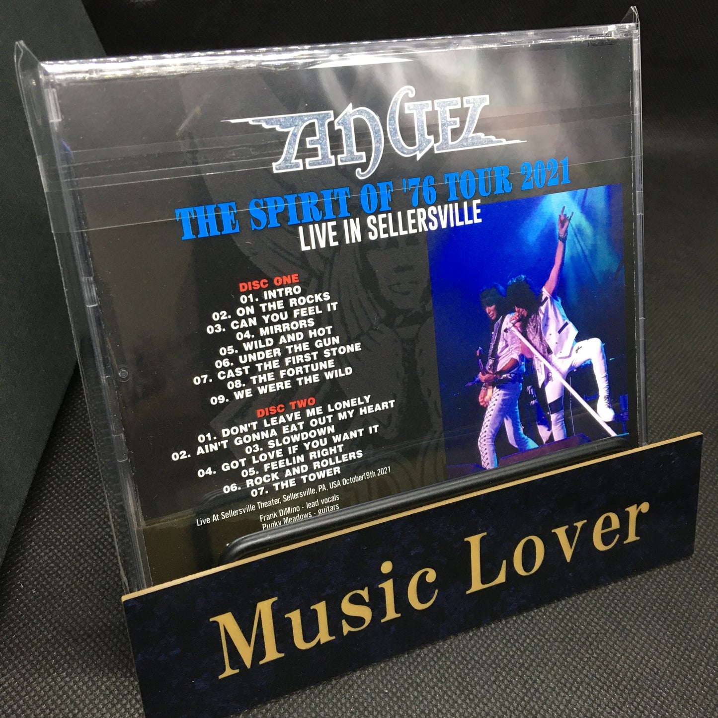 ANGEL / THE SPIRIT OF '76 TOUR 2021 EN VIVO EN SELLERSVILLE (2CDR)