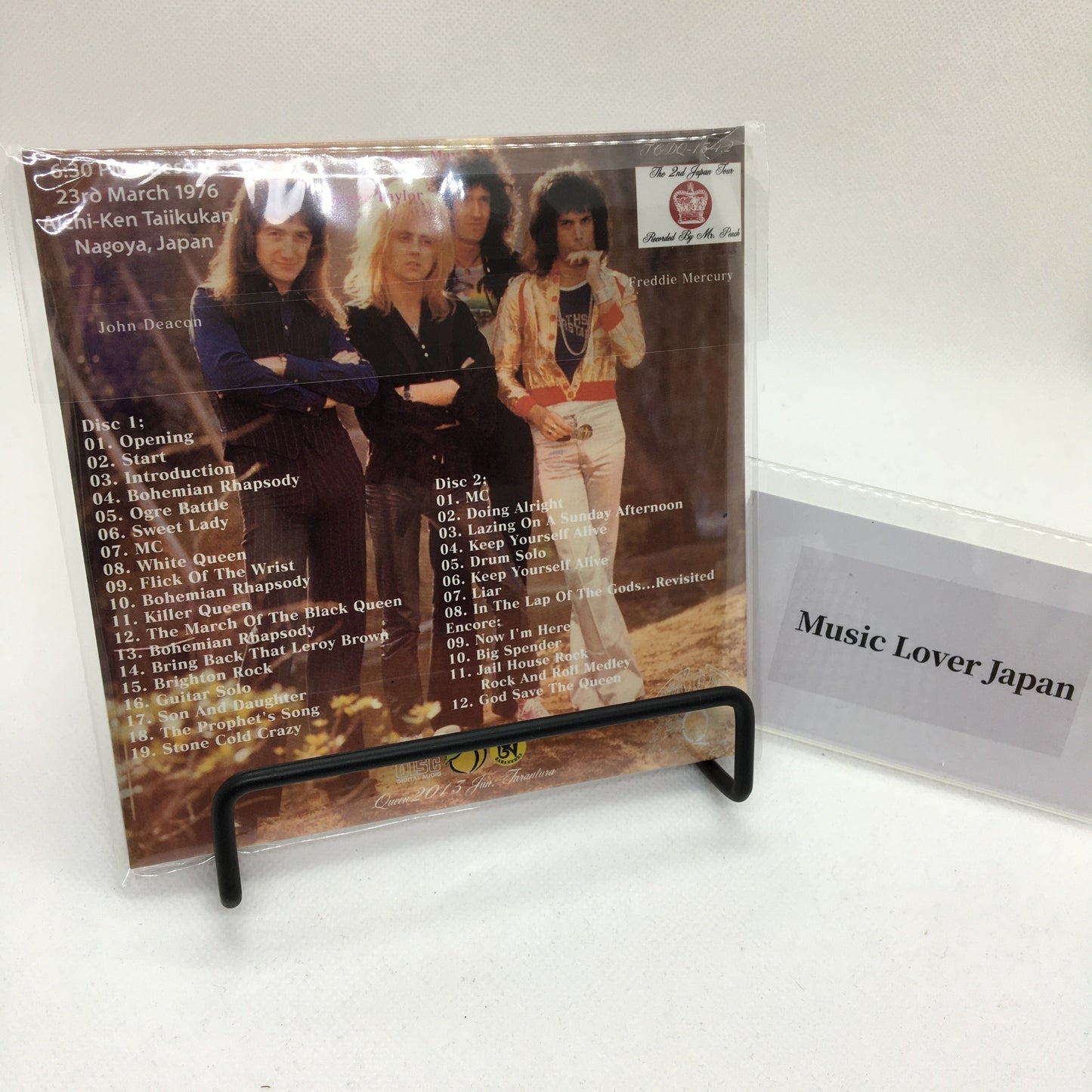 QUEEN / MOET & CHANDON BREAKFAST Mr. Peach (2CD)