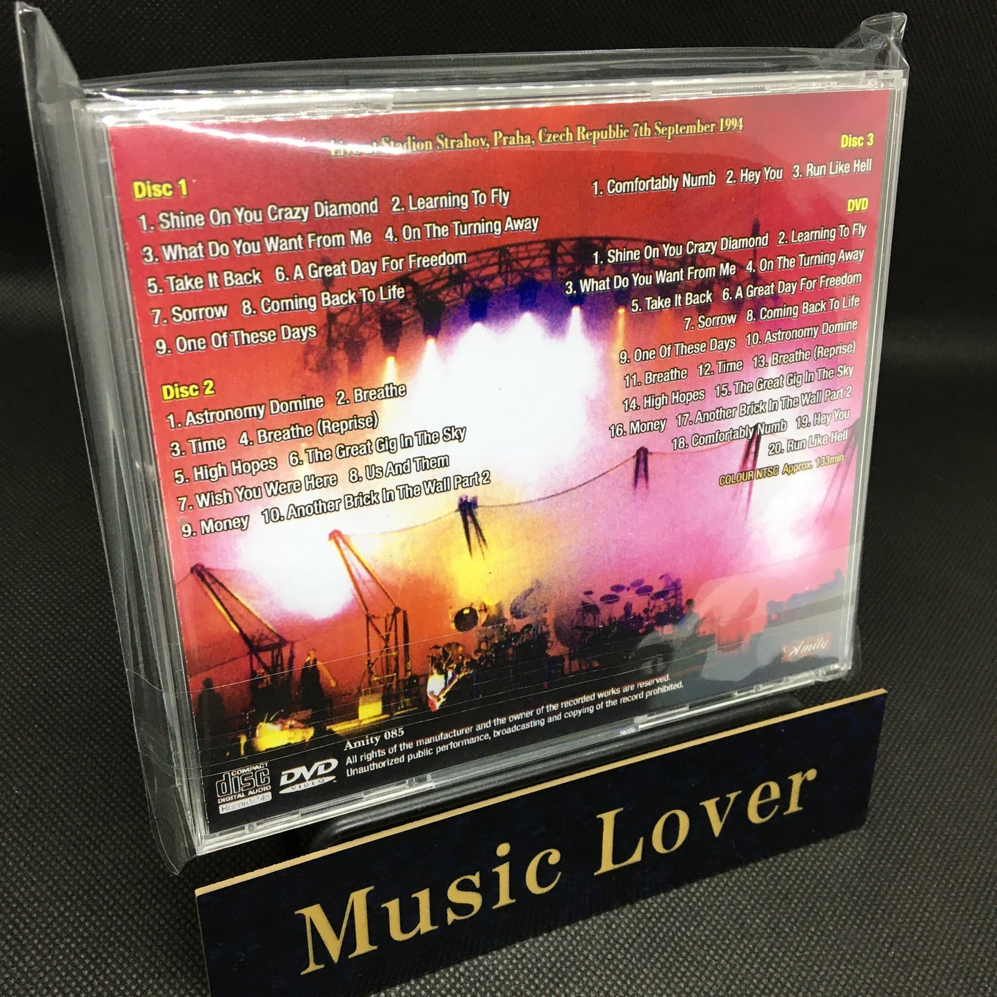 PINK FLOYD / PRAGUE 1994 (3CDR+1DVDR)