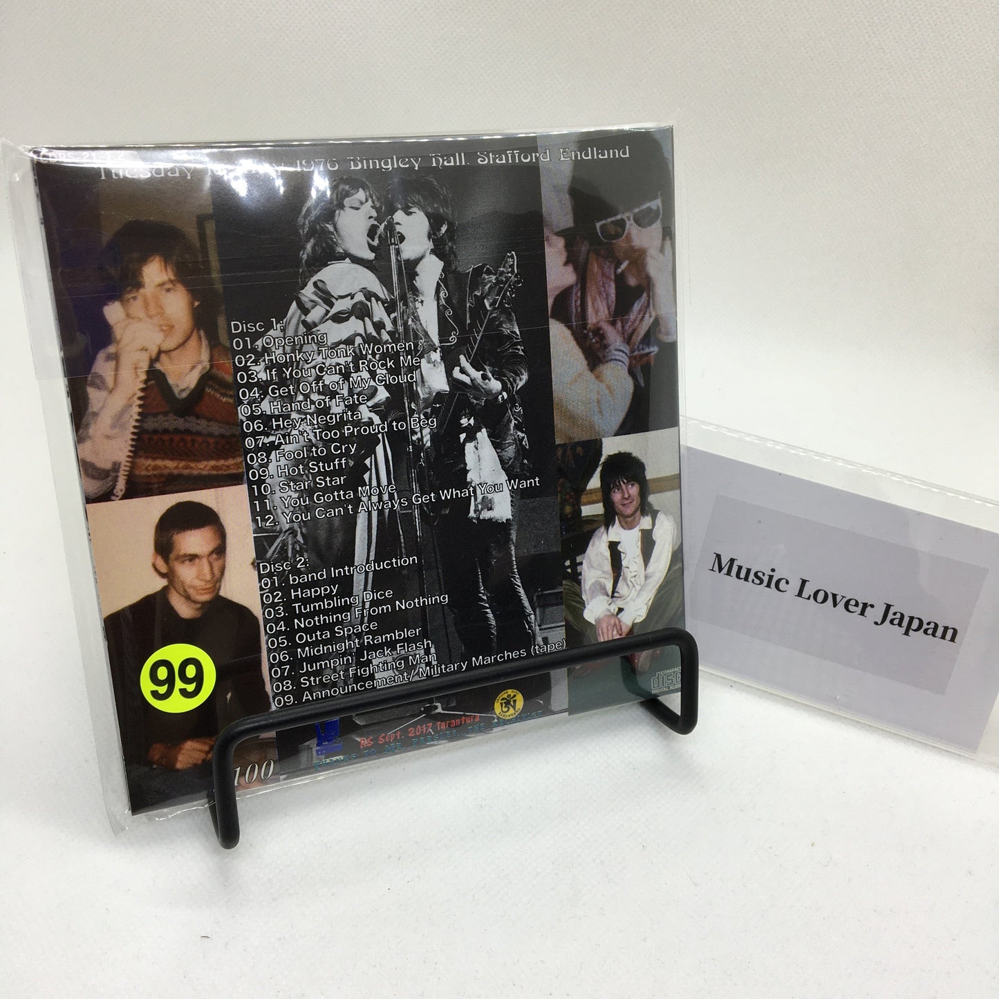 THE ROLLING STONES / THE RELATIVE INDEPENDENCE OF MERCIA (2CD)