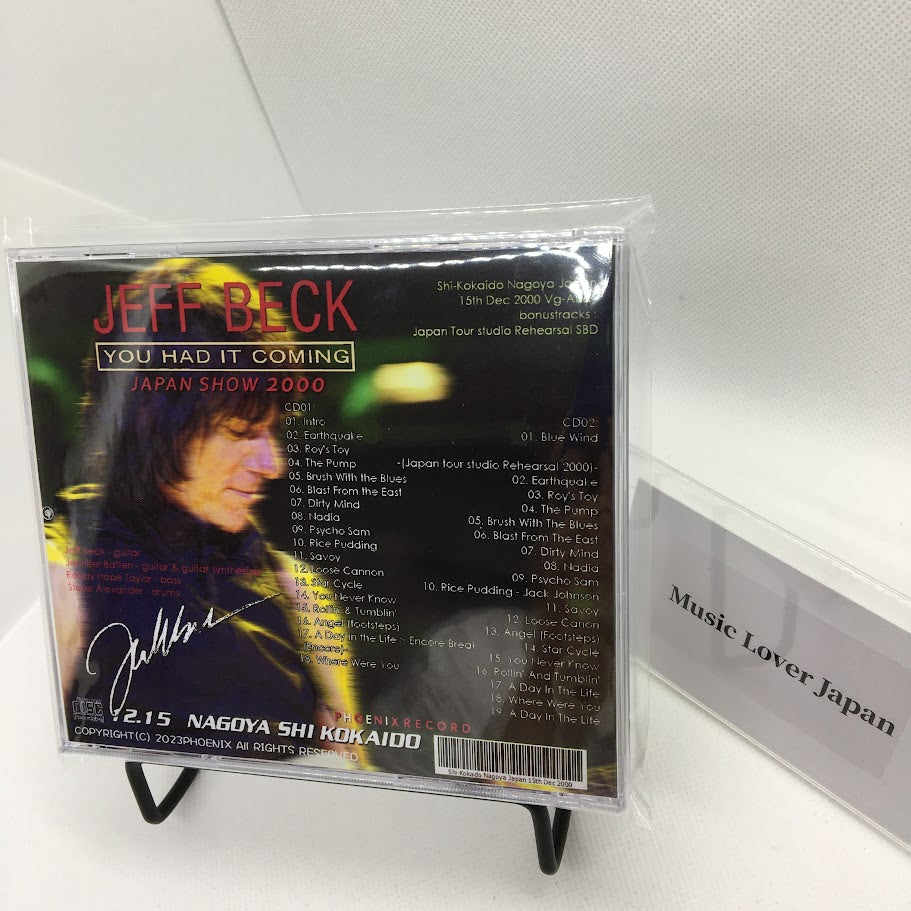 Jeff Beck / Japan Tour 2000 Final (2CDR)