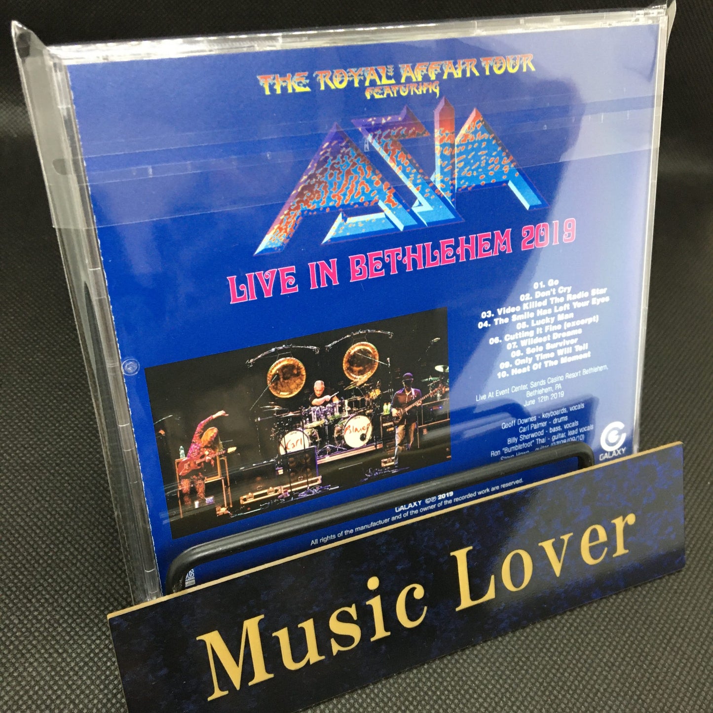 ASIA / EN VIVO EN BELÉN LA GIRA ROYAL AFFAIR 2019 (1CDR)