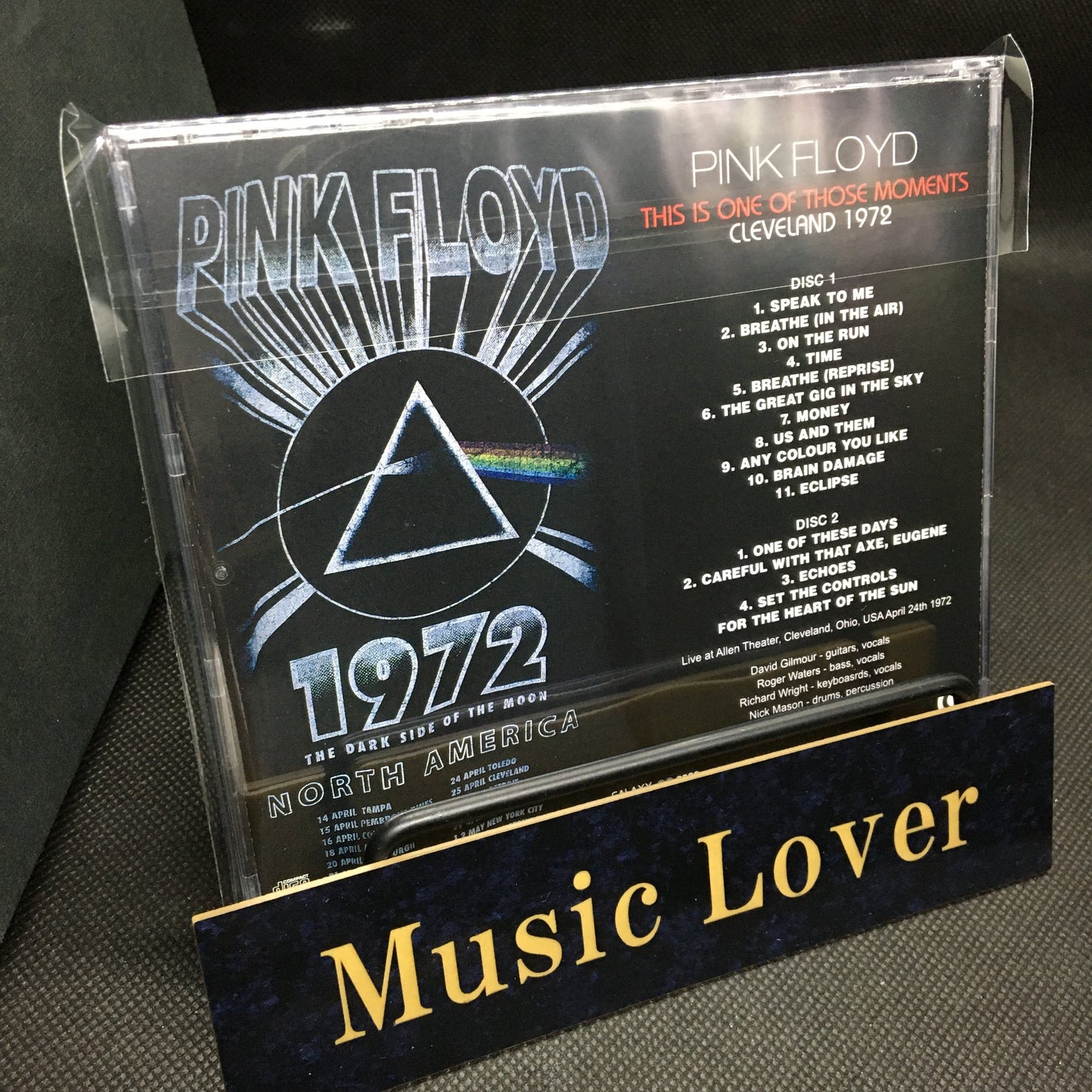 PINK FLOYD / THIS IS ONE OF THOSE MOMENTS CLEVELAND 1972 (2CDR)