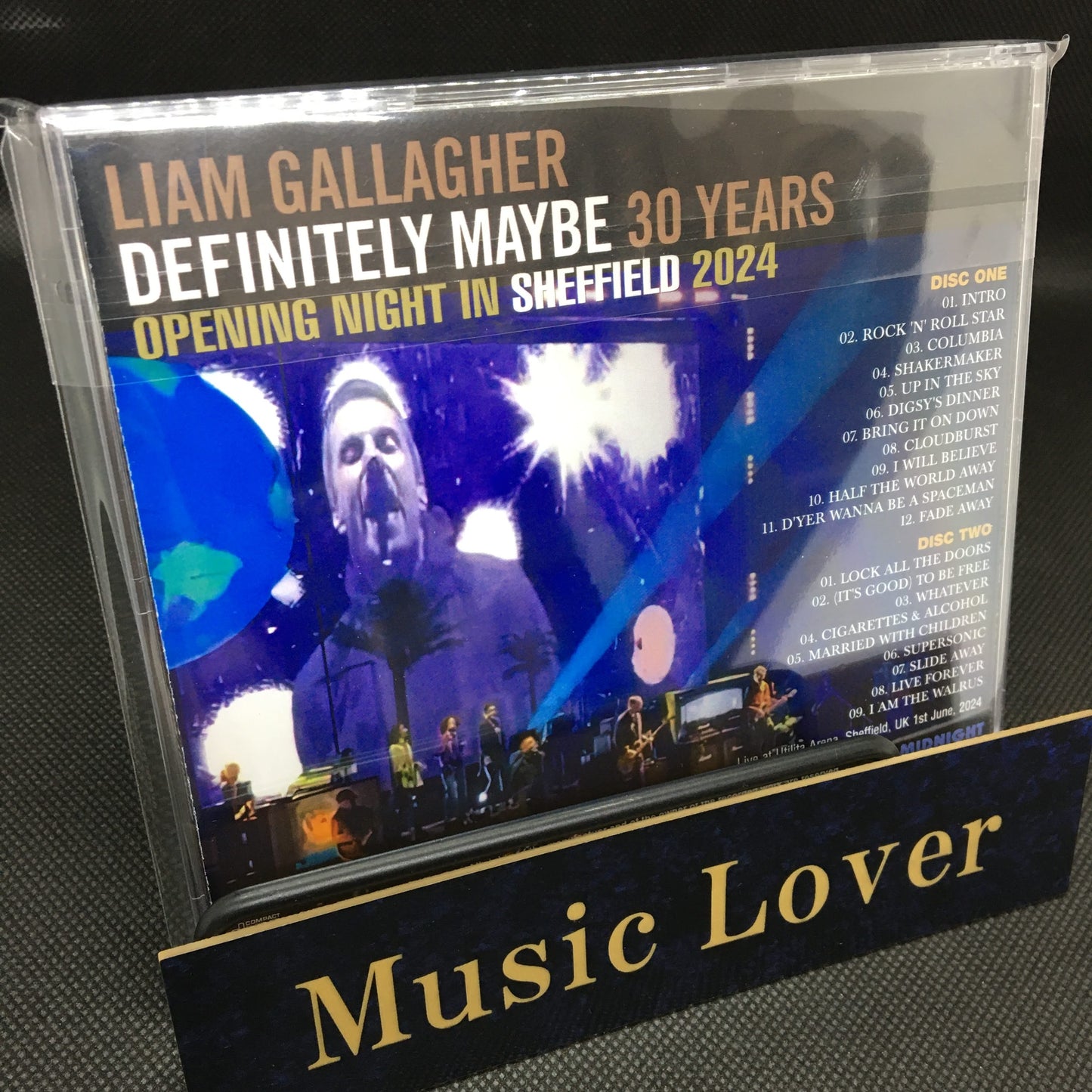 LIAM GALLAGHER / DEFINITELY MAYBE 30 YEARS OPENING NIGHT IN SHEFFIELD 2024 (2CDR)