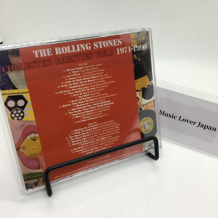 The Rolling Stones / Collected Rarities Vol.1 + Vol.2 Set 1971-1990 1990-2010 4CD