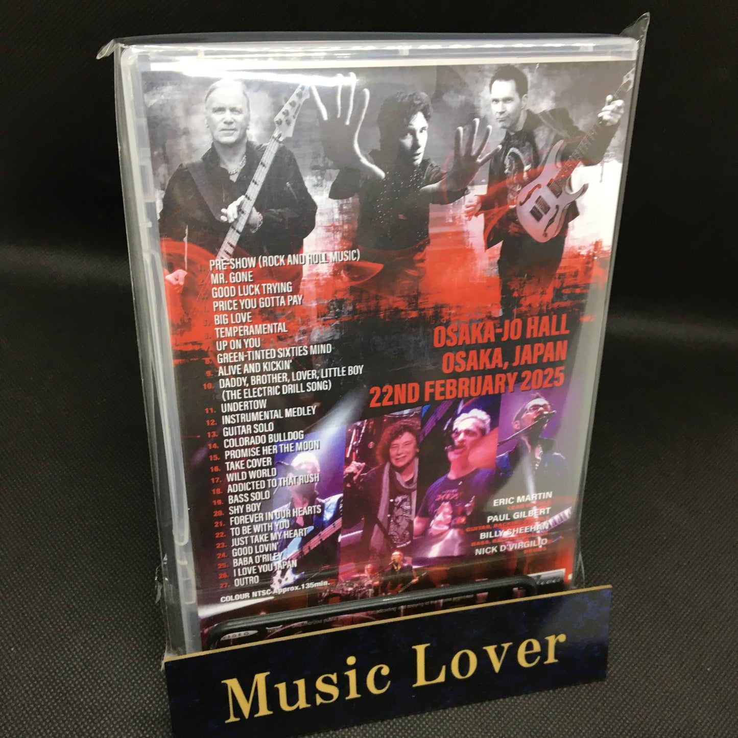 MR.BIG / OSAKA 2025 THE VIDEO (1DVDR)