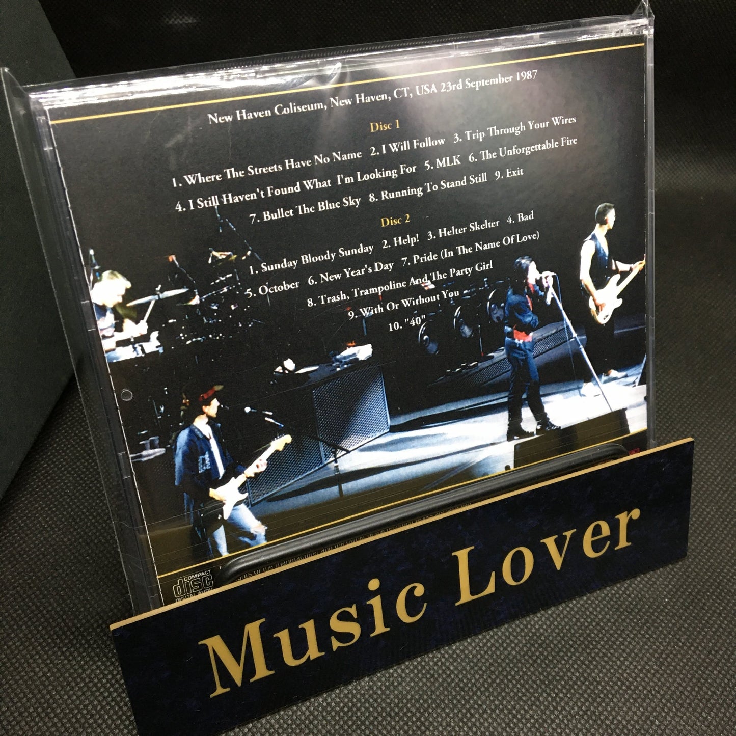 U2 / NEW HAVEN 1987 CINTAS MAESTRAS (2 CD)