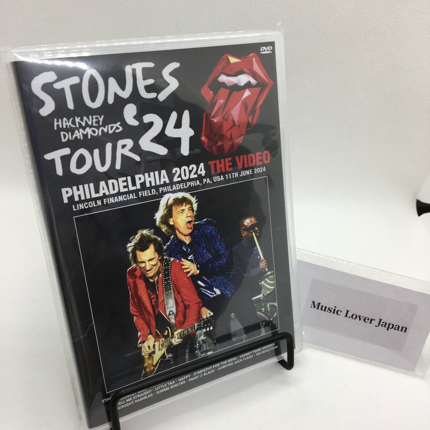 THE ROLLING STONES / PHILADELPHIA 2024 IL VIDEO (1DVDR)