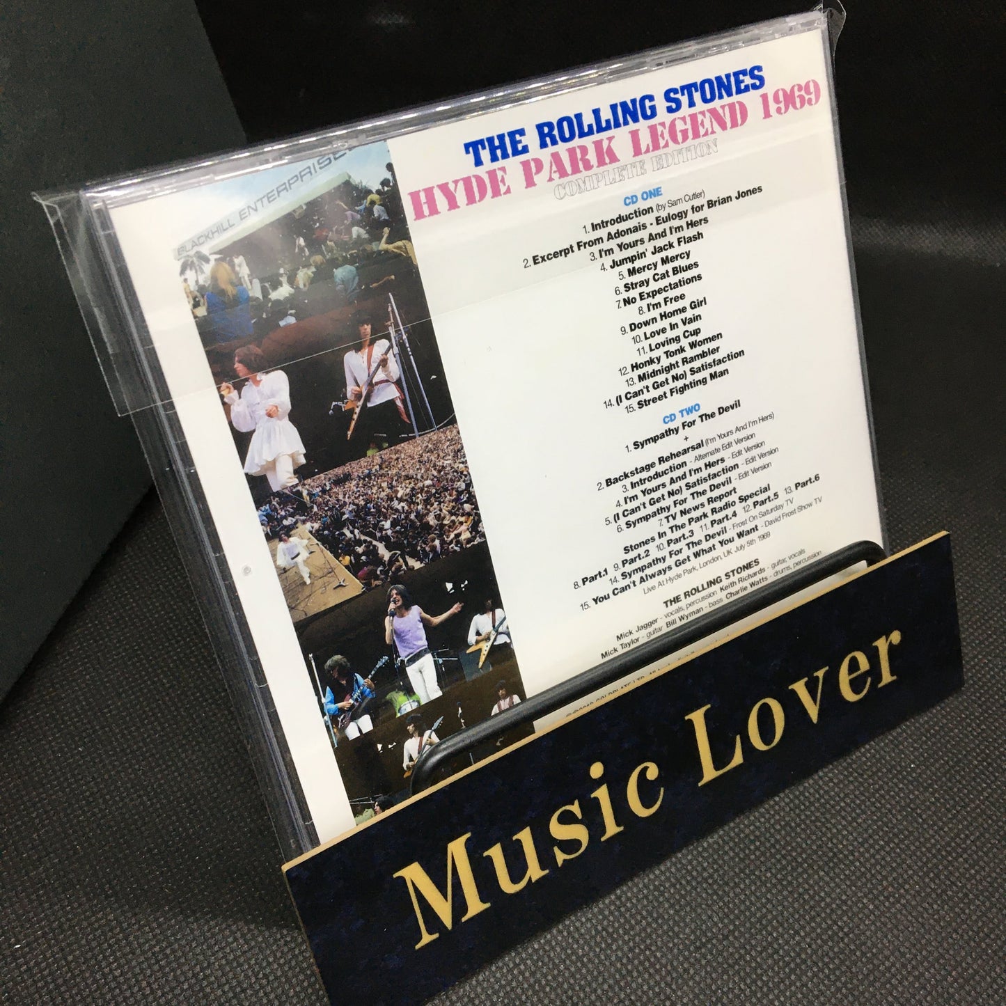 THE ROLLING STONES / HYDE PARK LEGEND 1969 (2CD)