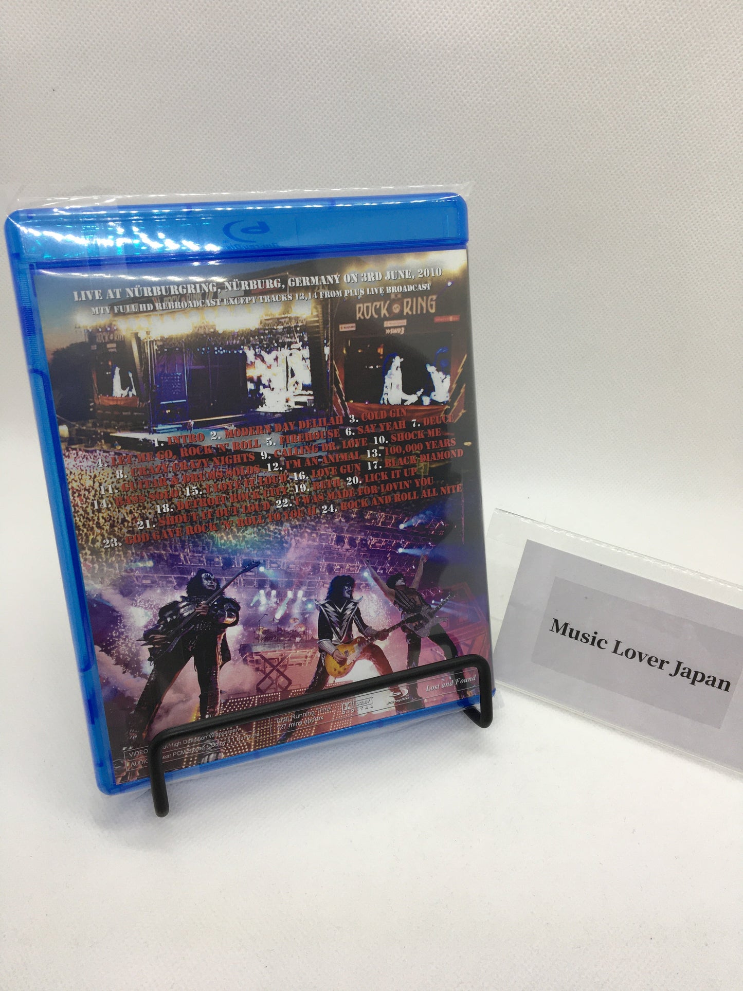 Kiss Rock Am Ring 2010 Full HD Edition Blu-ray 1BDR 24 Tracks Germany