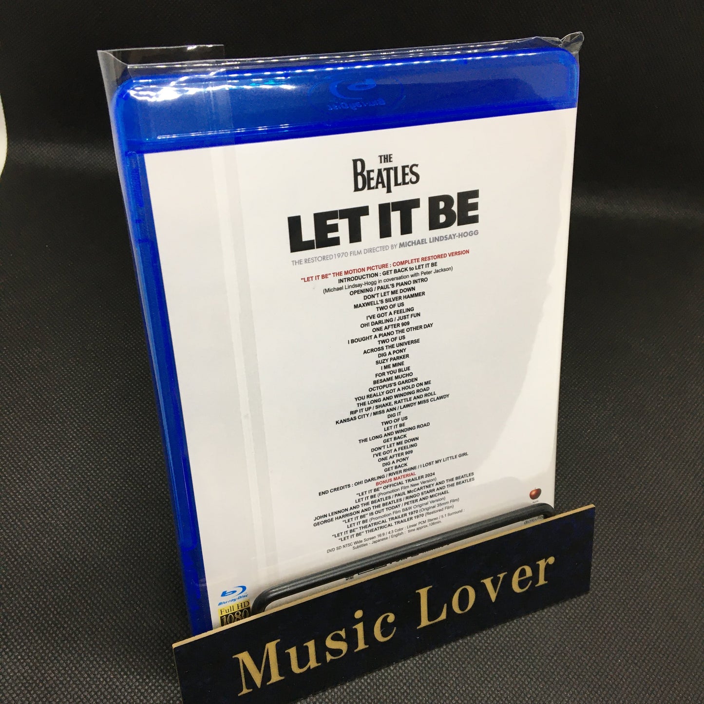 THE BEATLES / "LET IT BE" THE ORIGINAL MOTION PICTURE SPECIAL EDITION (1BDR)