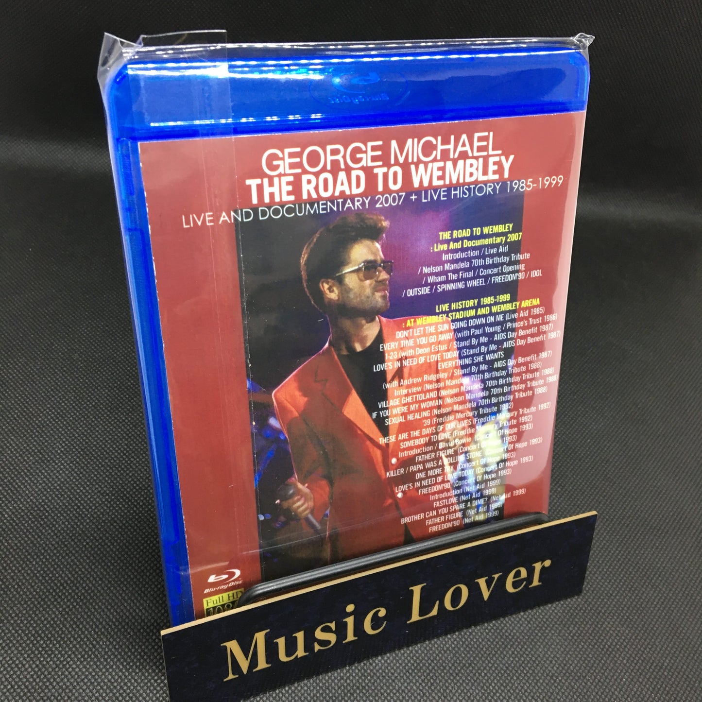GEORGE MICHAEL / THE ROAD TO WEMBLEY LIVE AND DOCUMENTARY 2007 + LIVE HISTORY 1985 - 1999 (1BDR)