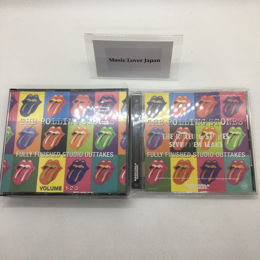 THE ROLLING STONES / FULLY FINISHED STUDIO OUTTAKES 3CD +SEVEN NEW LEAKS 1CD