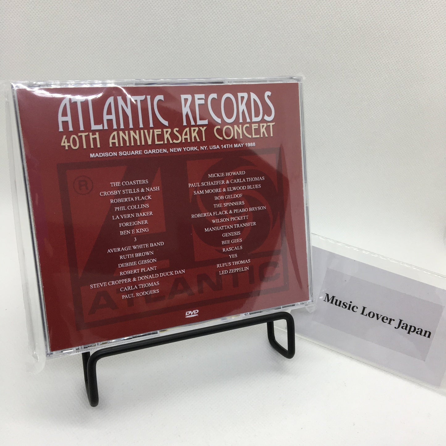 V.A. (ROBERT PLANT, GENESIS, LED ZEPPELIN, etc.) / ATLANTIC RECORDS 40TH ANNIVERSARY CONCERT (3DVDR)