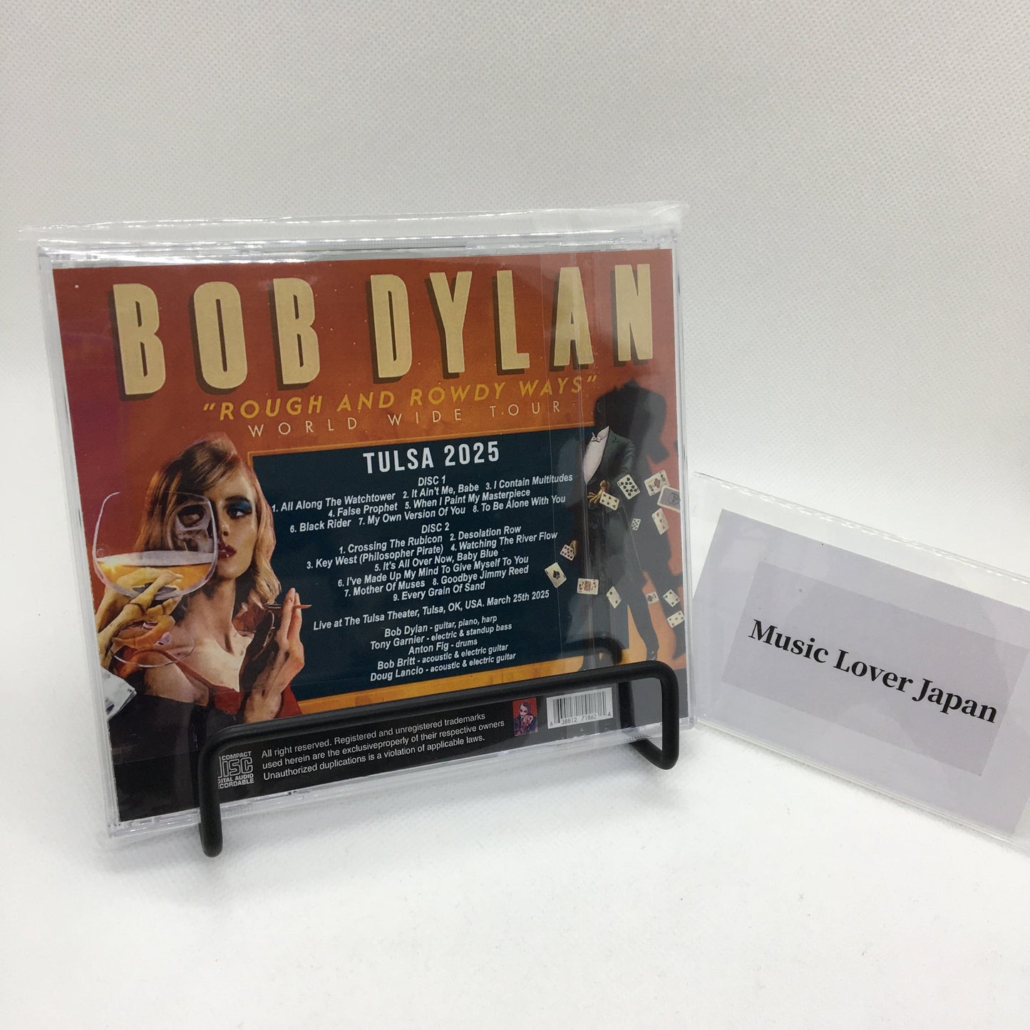 BOB DYLAN / TULSA 2025 (2CDR)