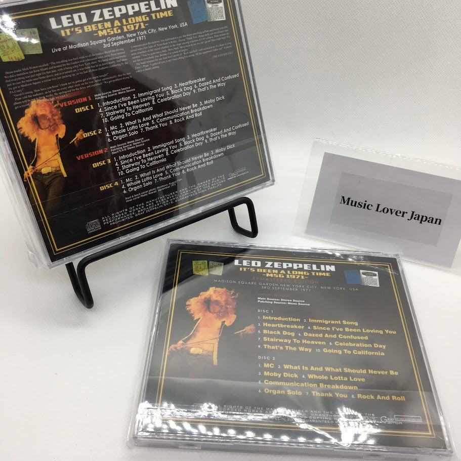 LED ZEPPELIN / IT’S BEEN A LONG TIME MSG 1971 (4CD+2CD)