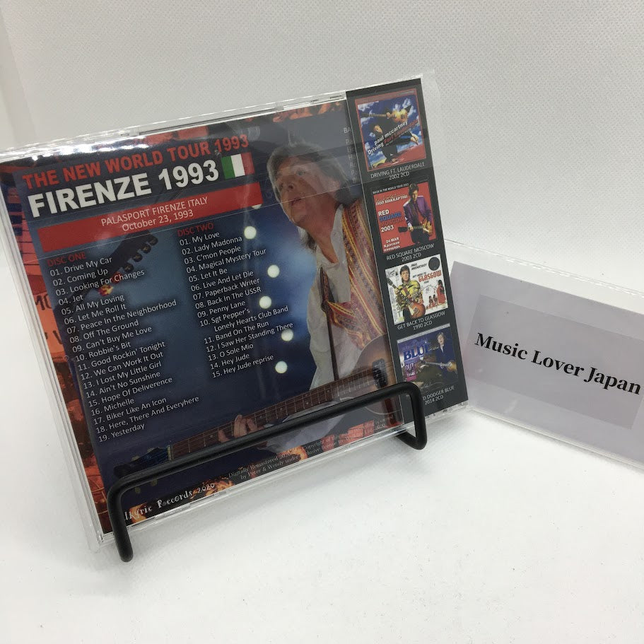 PAUL McCARTNEY 1993 FIRENZE 2CD