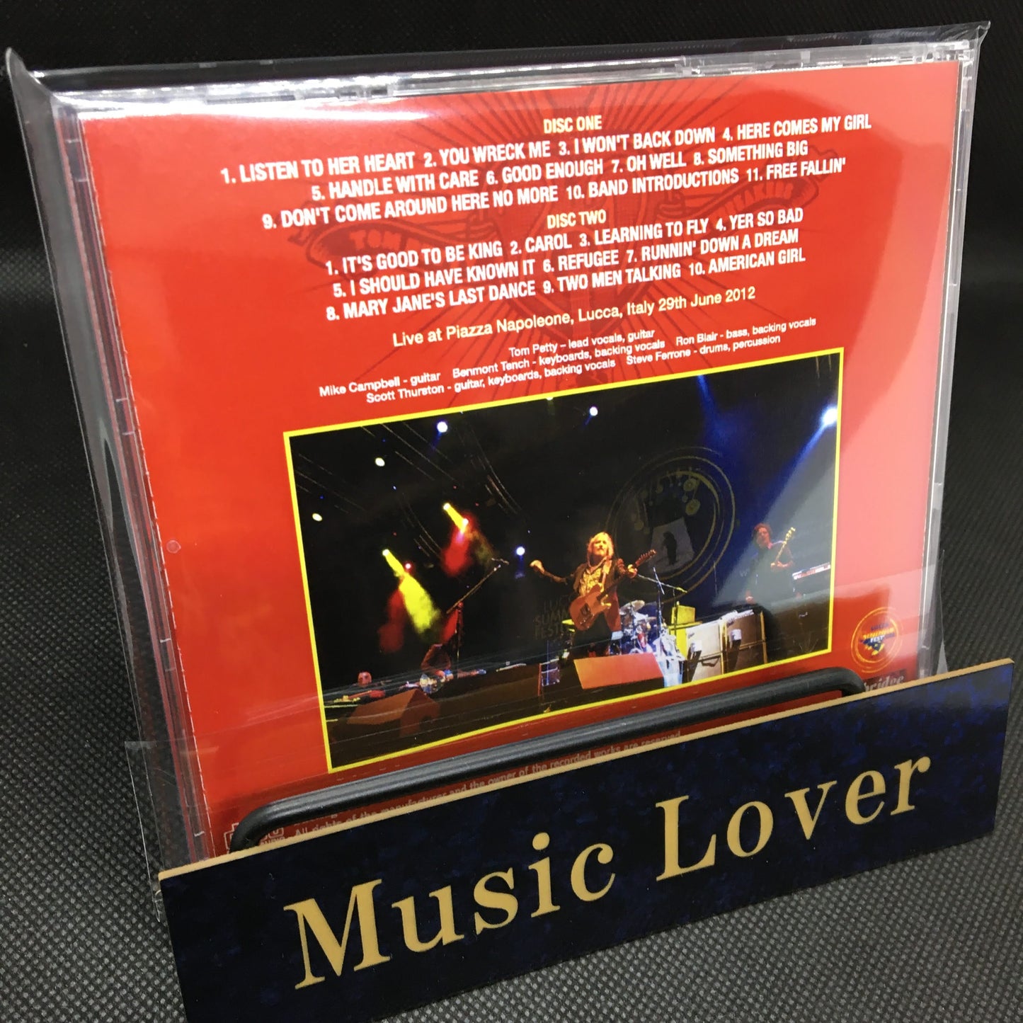 TOM PETTY & THE HEARTBREAKERS / LUCCA 2012 STEREO SOUND BOARD (2CDR)