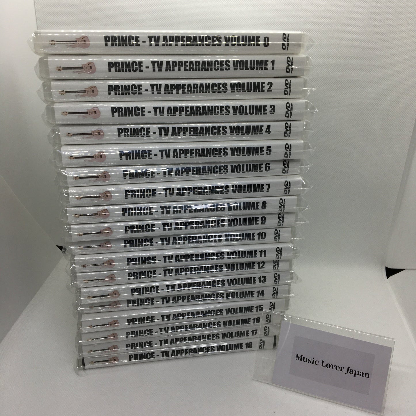 Prince / TV Appearances Vol.0 - Vol.19 set (20DVDR+Bonus DVDR)