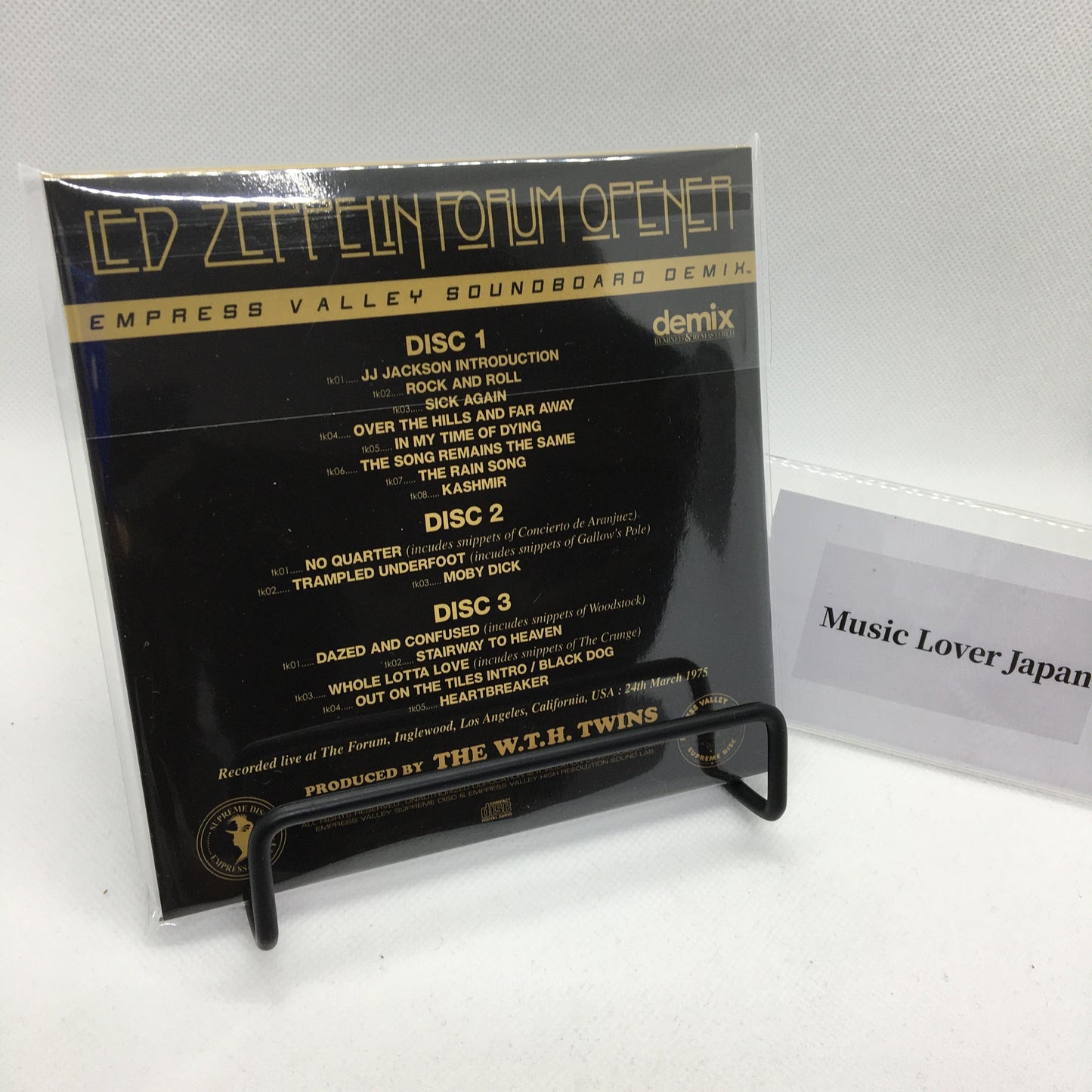 LED ZEPPELIN / FORUM OPENER LA 1ST NIGHT DEMIX (3CD)