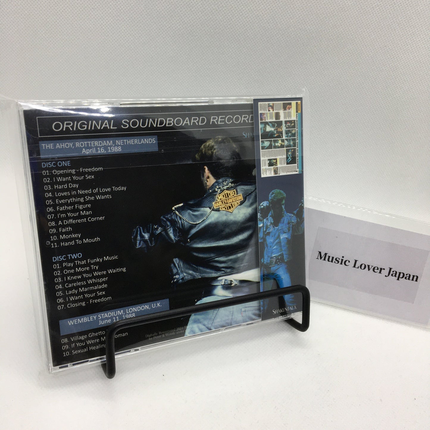 GEORGE MICHAEL / FAITH TOUR IN ROTTERDAM 1988 (2CD)