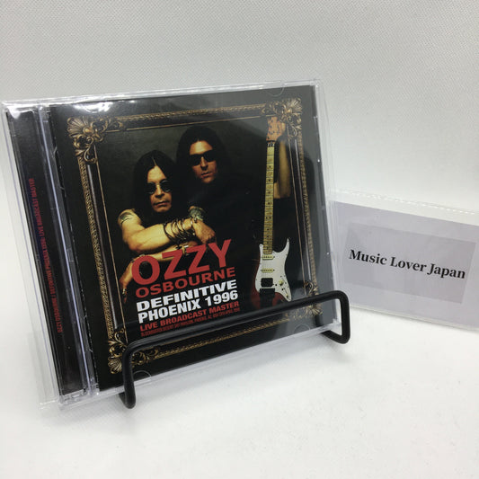 OZZY OSBOURNE / DEFINITIVE PHOENIX 1996 TRANSMISIÓN EN VIVO CAJA DE SONIDO ESTÉREO (2 CD)