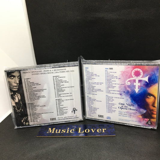 Prince / Opera House Sydney Feb 20, 2016 Special Set (4CDR+4CDR)