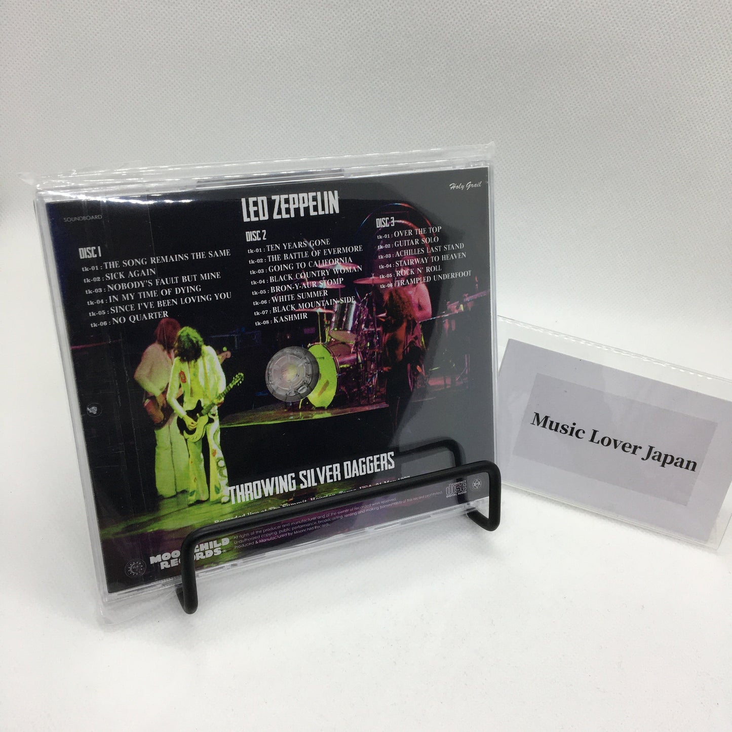 Led Zeppelin / Throwing Silver Daggers 3CD Moonchild Records