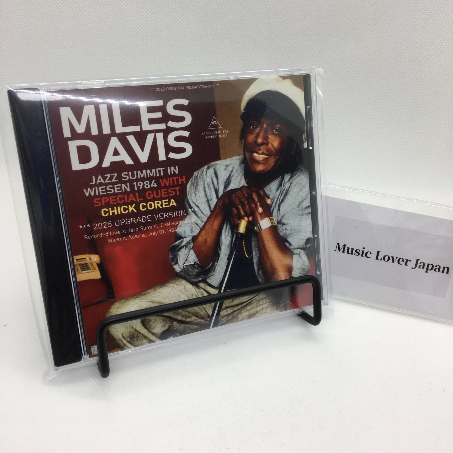 MILES DAVIS / JAZZ SUMMIT IN WIESEN 1984 WITH SPECIAL GUEST CHICK COREA 2025 UPGRADE (1CDR)