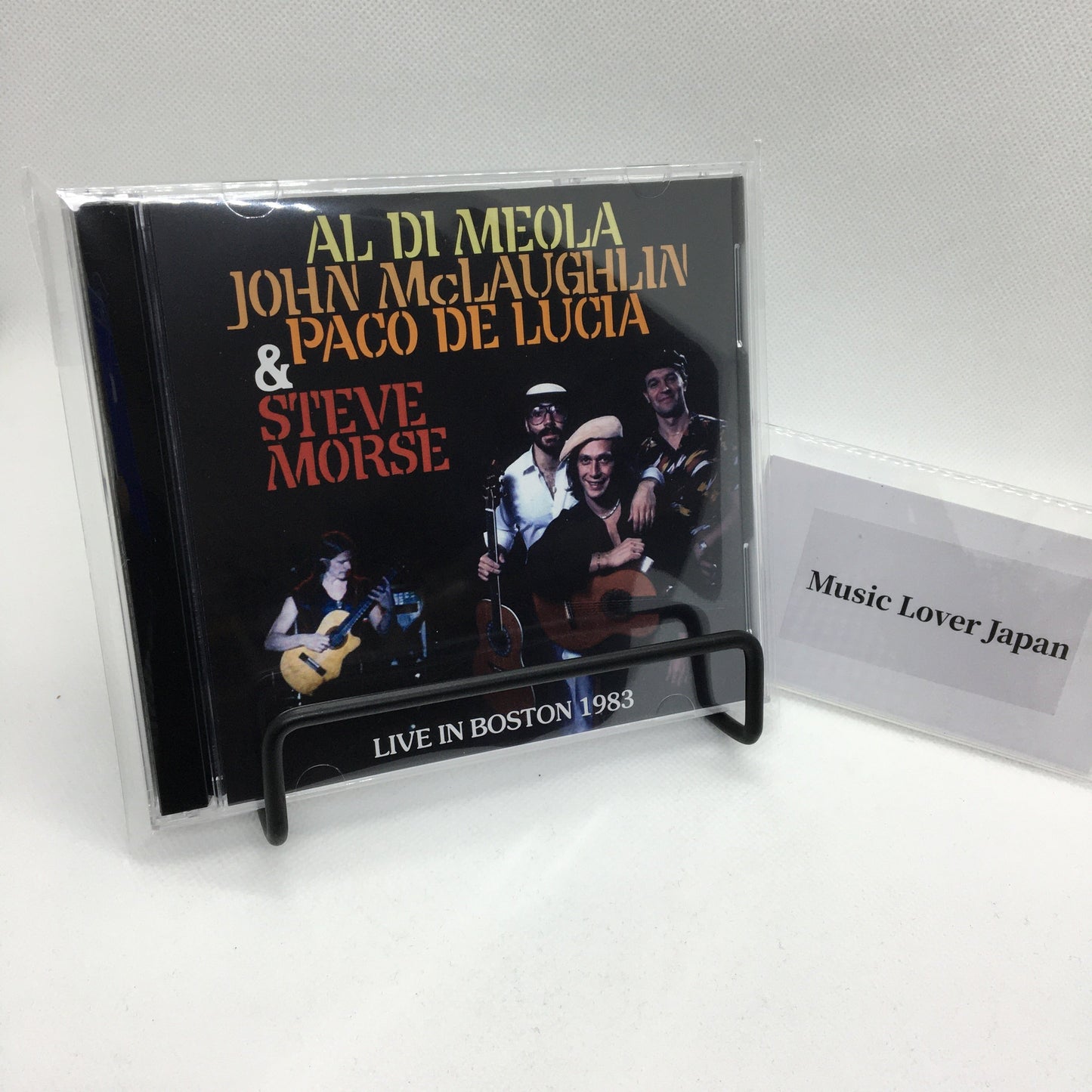 AL DI MEOLA, JOHN McLAUGHLIN, PACO DE LUCIA & STEVE MORSE / LIVE IN BOSTON 1983 (2CDR)