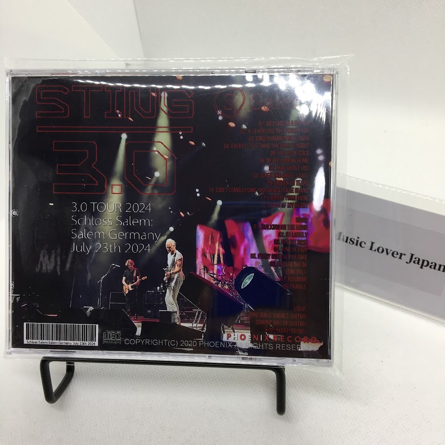 Sting / 3.0 Tour 2024 Schloss Salem (2CDR)