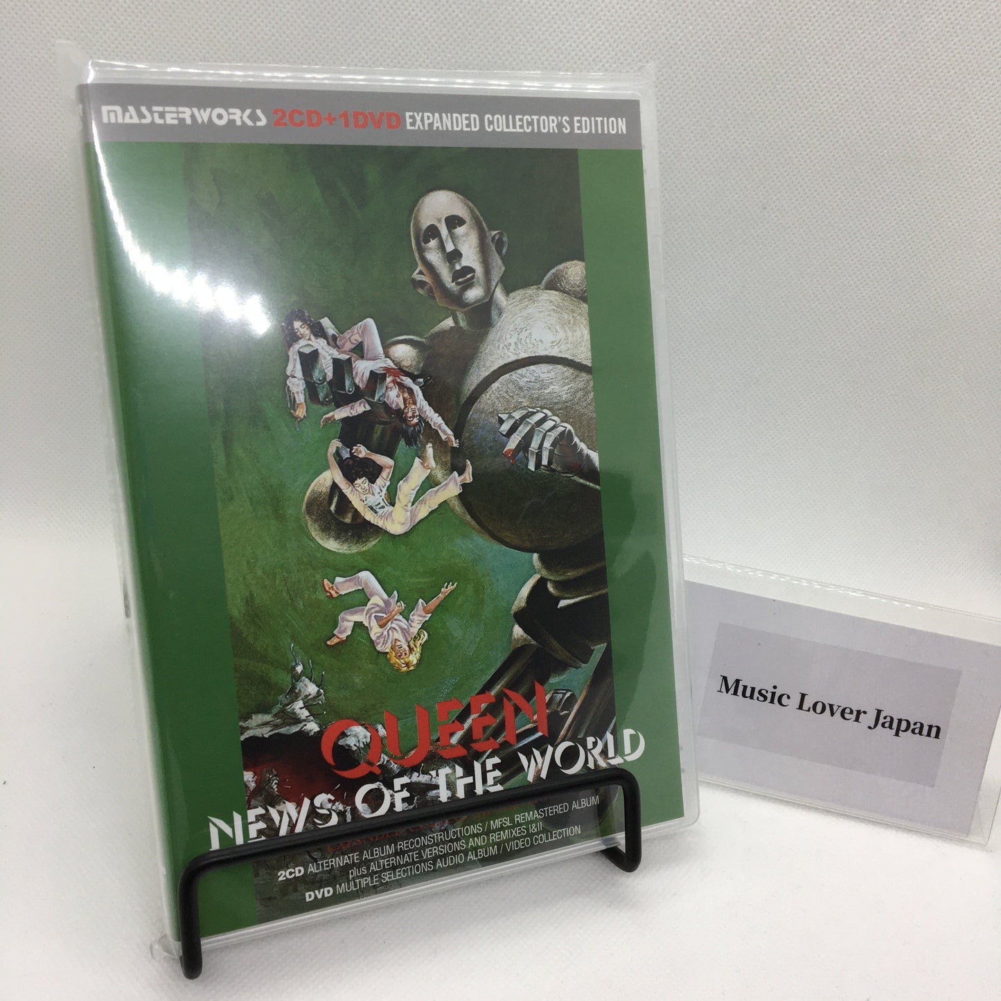 Queen News Of The World Expanded Collector's Edition 2CD 1DVD Set 44 Tracks