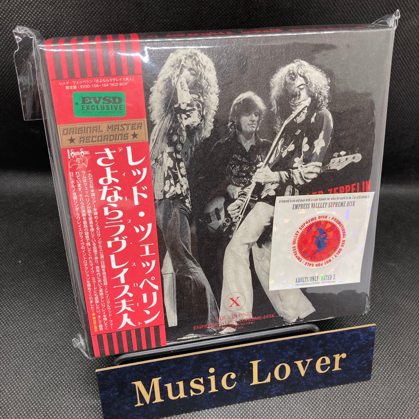 LED ZEPPELIN / DEEP THROAT 1975 LA Prototype (9CD BOX) with Photo panel board