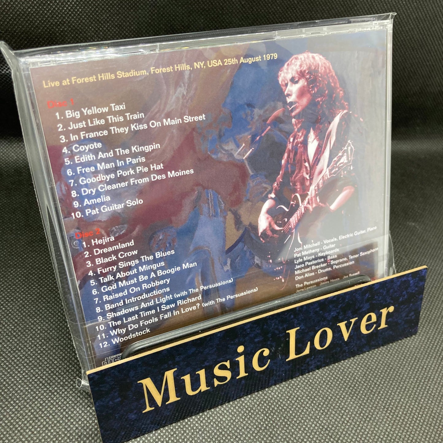 JONI MITCHELL / FOREST HILLS 1979 TABLERO DE SONIDO ESTÉREO (2 CD)