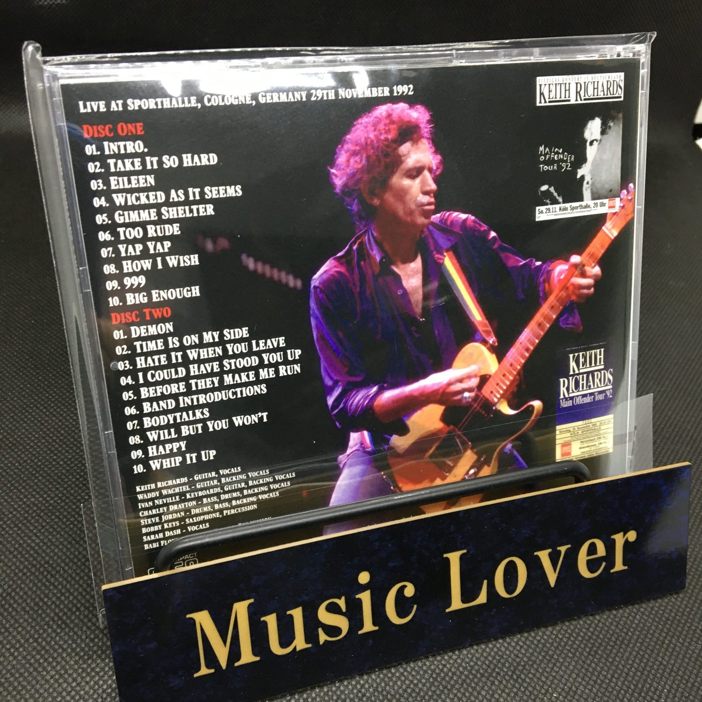 KEITH RICHARDS & THE X-PENSIVE WINOS / COLONIA 1992 SOUNDBOARD MASTER (2CD)