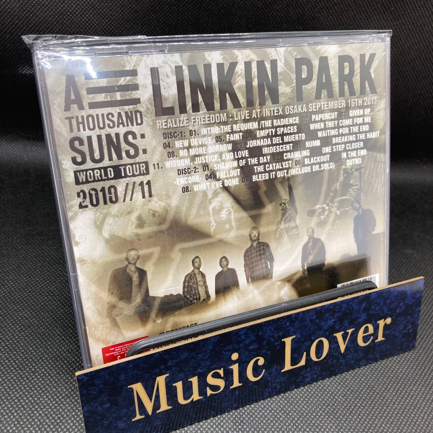 LINKIN PARK / REALIZE FREEDOM Osaka 2011 (2CDR)