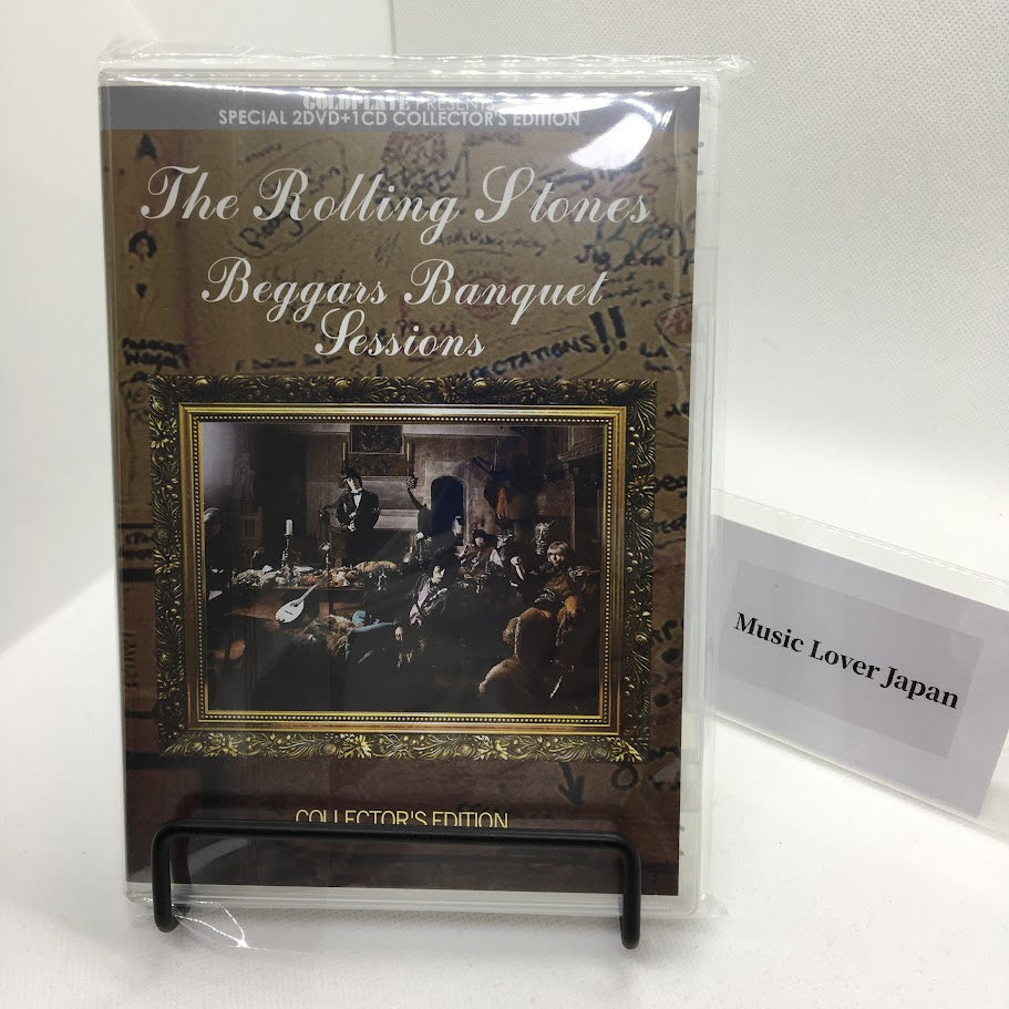 The Rolling Stones Beggars Banquet Sessions Goldplate 1CD 2DVD Set