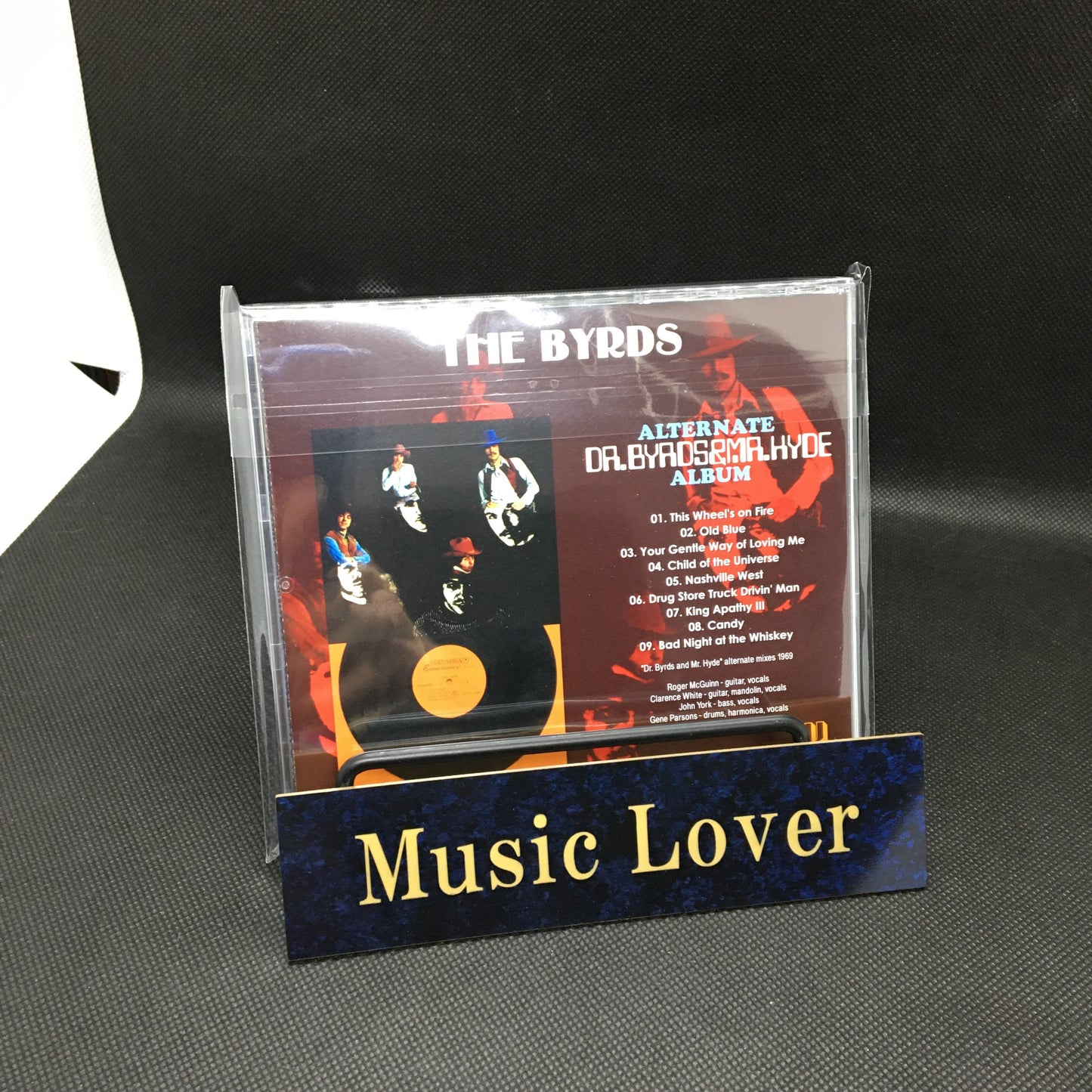THE BYRDS / ALBUM ALTERNATIVO "Dr.BYRDS AND Mr.HYDE" Soundboard (1CDR)