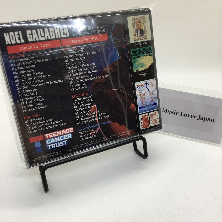NOEL GALLAGHER / TEENAGE CANCER TRUST 2010 (3CD)