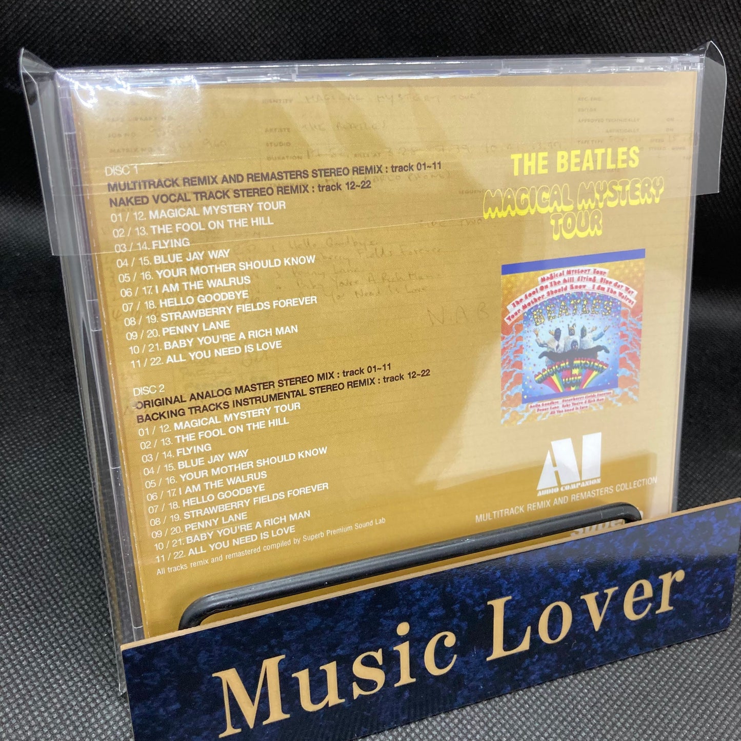 THE BEATLES / AI AUDIO COMPANION 18 Titles Set (42CD) No jewel case