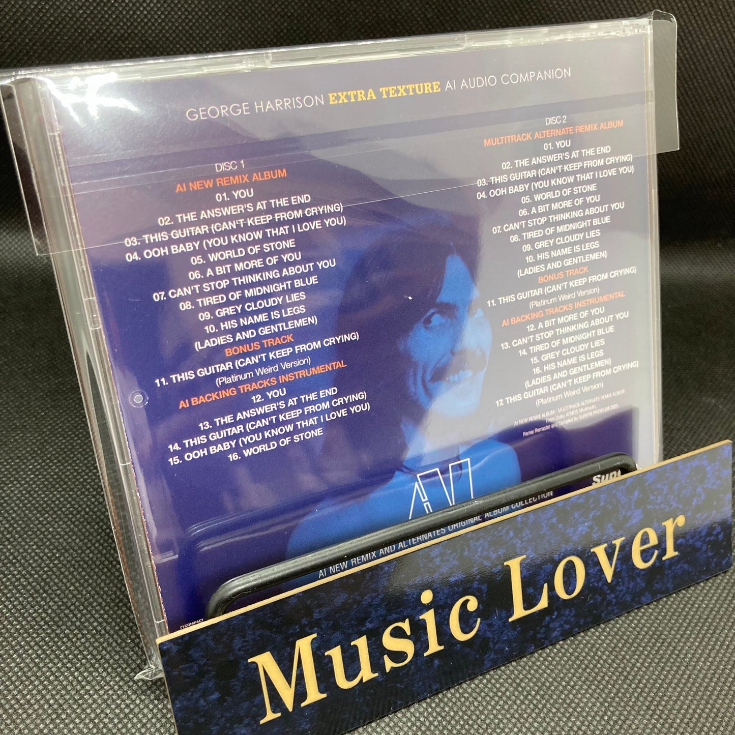 GEORGE HARRISON / EXTRA TEXTURE AI - AUDIO COMPANION (2CD)