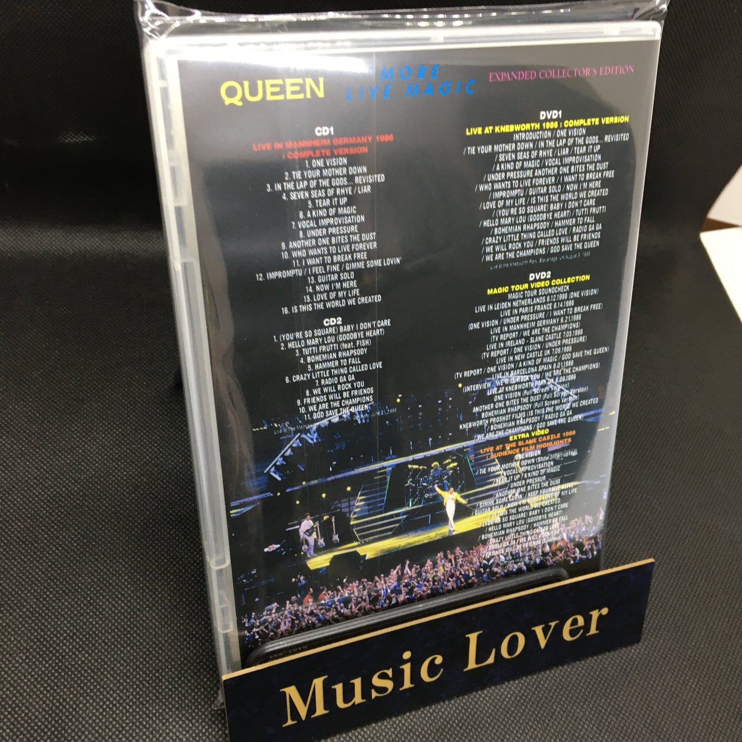 QUEEN / MORE LIVE MAGIC & ANOTHER LIVE MAGIC (4CD+4DVD)