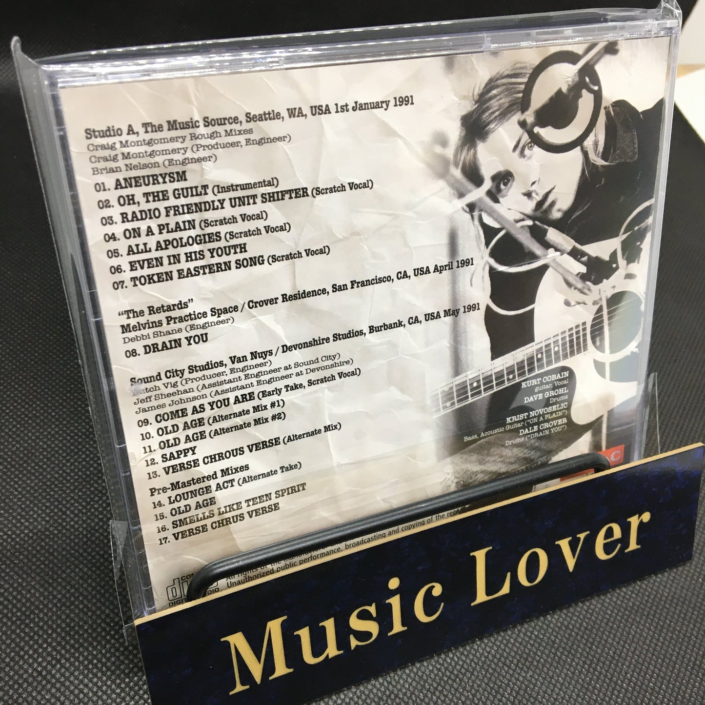 NIRVANA / RARE STUDIO TRACKS 1991 (1CD)