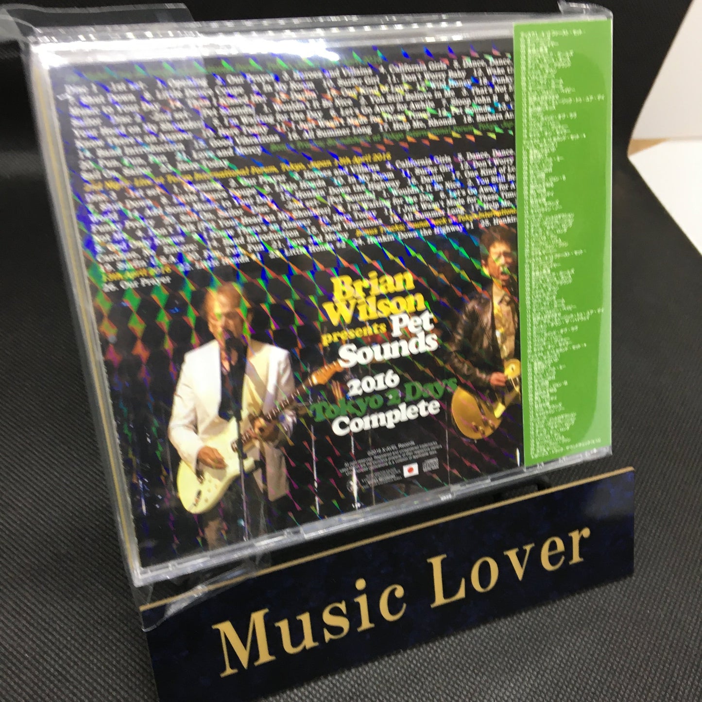 BRIAN WILSON / Matriz completa de sonido IEM de 2 días en Tokio 2016 (4 CD)