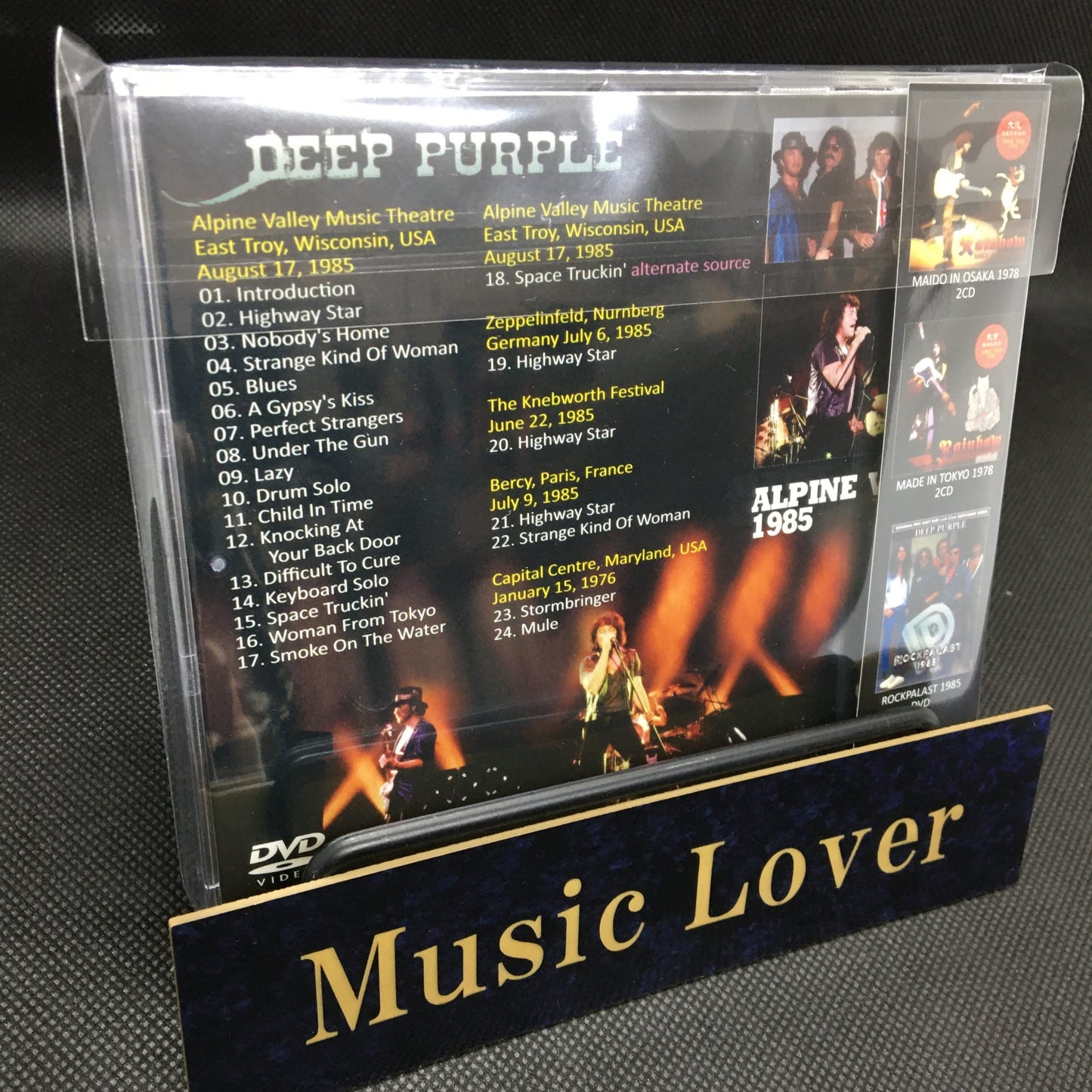 DEEP PURPLE / 1985 ALPINE VALLEY (1DVD)